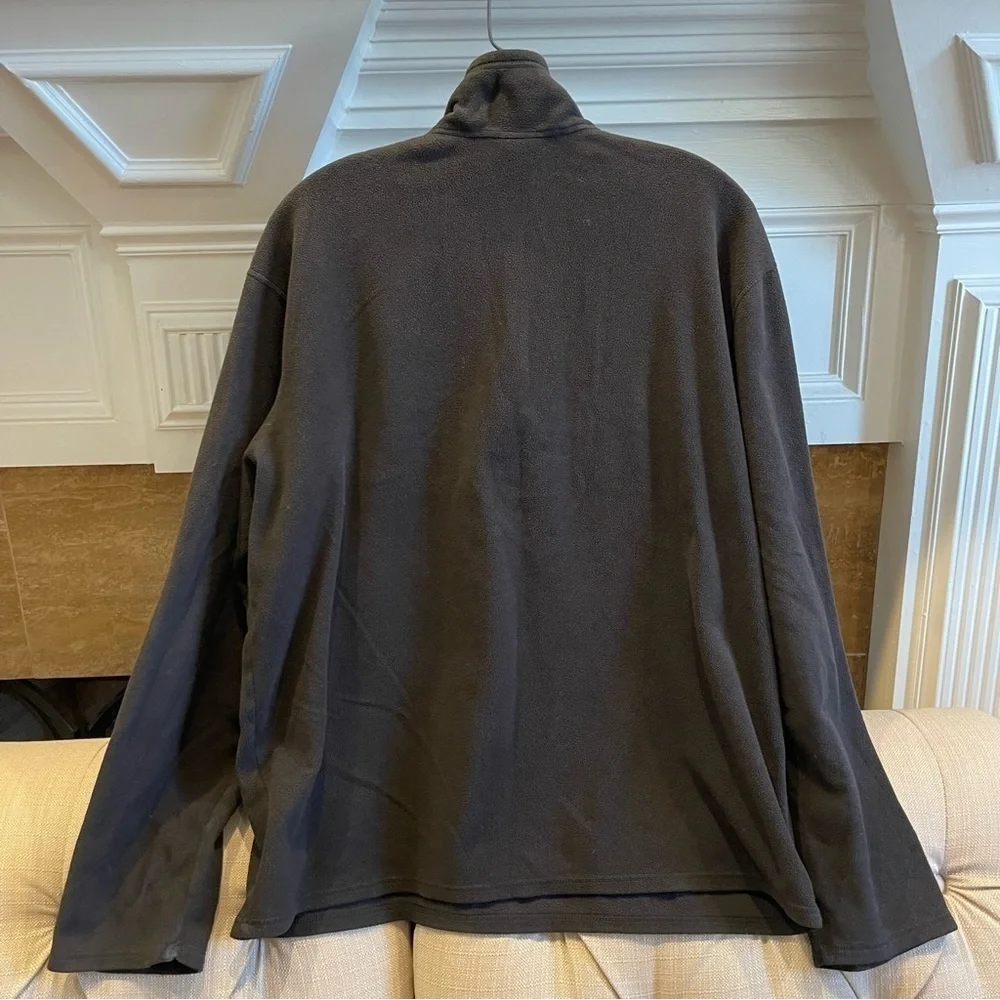 AL:  The North Face Shirt Men’s L Black Fleece Quarter 1/4 Zip Light weight